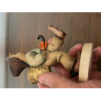 VTG Goebel Hummel HAPPY TRAVELER Figurine #79 5.5"H GERMANY TMK2 FULL BEE
