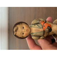 VTG Goebel Hummel HAPPY TRAVELER Figurine #79 5.5"H GERMANY TMK2 FULL BEE