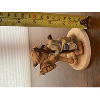 RARE VTG Goebel Hummel BATTLE BEFORE PRAYER Figurine #20 4.25"H, TMK2 FULL BEE
