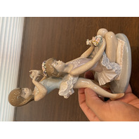 VTG LLADRO FIRST BALLET Glossy Porcelain Figurine #5714 8"H SPAIN
