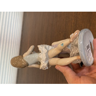 VTG LLADRO FIRST BALLET Glossy Porcelain Figurine #5714 8"H SPAIN