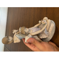 VTG LLADRO FIRST BALLET Glossy Porcelain Figurine #5714 8"H SPAIN