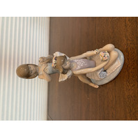 VTG LLADRO FIRST BALLET Glossy Porcelain Figurine #5714 8"H SPAIN
