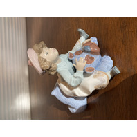 VTG LLADRO GIDDY UP Glossy Porcelain Figurine #5664 6"LSPAIN