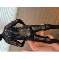 HEAVY Cast Metal Bronze "LE SIFFLEUR" The whistler Sculpture 13.5"H
