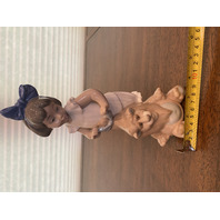 VTG NAO By LLADRO MY LOVELY LION Glossy Porcelain Figurine #1287 9.25"H