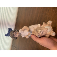 VTG NAO By LLADRO MY LOVELY LION Glossy Porcelain Figurine #1287 9.25"H