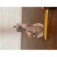 VTG LLADRO STILL LIFE Joven Pintora Artist At Easel Glossy Figurine #5363 6.75"H