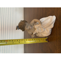 VTG NAO By LLADRO MY BLANKY Glossy Porcelain Figurine #1337 6.25"H SPAIN