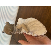 VTG NAO By LLADRO MY BLANKY Glossy Porcelain Figurine #1337 6.25"H SPAIN