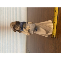 VTG NAO By LLADRO WE'RE SLEEPY  Glossy Porcelain Figurine #1107 8.25"H SPAIN