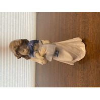 VTG NAO By LLADRO WE'RE SLEEPY  Glossy Porcelain Figurine #1107 8.25"H SPAIN