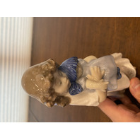 VTG NAO By LLADRO WE'RE SLEEPY  Glossy Porcelain Figurine #1107 8.25"H SPAIN