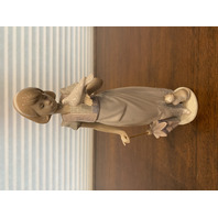 VTG LLADRO 1991 Collectors Society SUMMER STROLL Glossy Figurine #7611 9"H