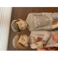 VTG NAO By LLADRO SCHOOL COMPANIONS Glossy Porcelain Figurine #1420 8.75"H SPAIN