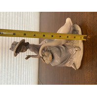 BEAUTIFUL VTG LLADRO TRYING TO EAT Glossy Figurine #5034 9.5"H