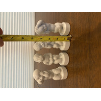 SET(4) VTG BING & GRONDAHL Kid/Baby Pains Porcelain Figurines 4.5"H DENMARK