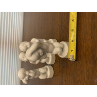 SET(4) VTG BING & GRONDAHL Kid/Baby Pains Porcelain Figurines 4.5"H DENMARK