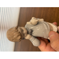 VTG NAO By LLADRO HELLO MOMMY Glossy Porcelain Figurine #1044 7.25"H SPAIN
