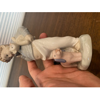 VTG NAO By LLADRO HELLO MOMMY Glossy Porcelain Figurine #1044 7.25"H SPAIN