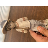 VTG LLADRO 1990 COLLECTORS SOCIETY CAN I PLAY Glossy Figurine #7610 8.25"H