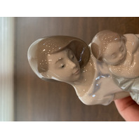 VTG NAO By LLADRO LIGHT OF MY DAYS Glossy Porcelain Figurine #1446 6.5"H SPAIN