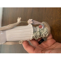 VTG NAO By LLADRO APRIL SHOWERS Glossy Porcelain Figurine #1126 7.5"H SPAIN