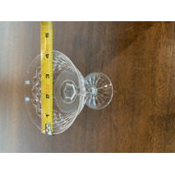 VTG WATERFORD Crystal TYRONE Champagne/Tall Sherbet Glasses SIGNED 4.75"H PAIR