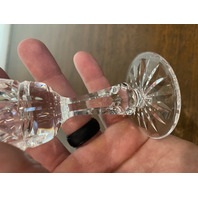BEAUTIFUL VTG WATERFORD Crystal "KYLEMORE" Sherry Glass 5.25"H, SIGNED