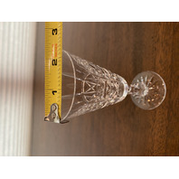 BEAUTIFUL VTG WATERFORD Crystal "KYLEMORE" Sherry Glass 5.25"H, SIGNED