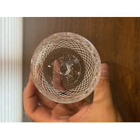 BEAUTIFUL VTG WATERFORD Crystal COLLEEN LARGE Brandy Glass SIGNED 5 1/8"H