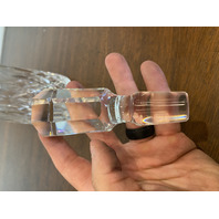 BEAUTIFUL WATERFORD Crystal LISMORE Decanter 13" + 8 Claret Wine Glasses SET(9)