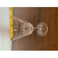 BEAUTIFUL WATERFORD Crystal LISMORE Decanter 13" + 8 Claret Wine Glasses SET(9)