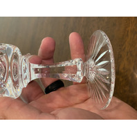SET (11) VTG BEAUTIFUL Stuart Crystal GLENDEVON Wine Glasses 6.5"H SIGNED