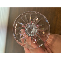 BEAUTIFUL SET(9) VTG WATERFORD Crystal KENMARE Claret Wine Glasses SIGNED 6"H