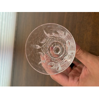 BEAUTIFUL SET(9) VTG WATERFORD Crystal KENMARE Claret Wine Glasses SIGNED 6"H