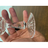 BEAUTIFUL SET(9) VTG WATERFORD Crystal KENMARE Claret Wine Glasses SIGNED 6"H