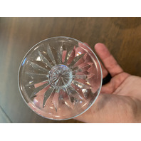 BEAUTIFUL SET(9) VTG WATERFORD Crystal KENMARE Claret Wine Glasses SIGNED 6"H