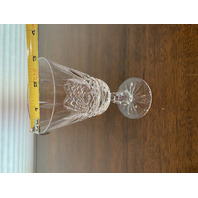 BEAUTIFUL SET(9) VTG WATERFORD Crystal KENMARE Claret Wine Glasses SIGNED 6"H