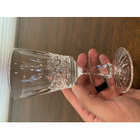 BEAUTIFUL SET(9) VTG WATERFORD Crystal KENMARE Claret Wine Glasses SIGNED 6"H