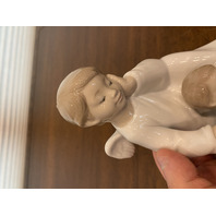 VTG LLADRO MY GUARDIAN ANGEL Glossy Porcelain Figurine #6961 W/BOX 5.5"H