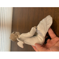 VTG LLADRO MY GUARDIAN ANGEL Glossy Porcelain Figurine #6961 W/BOX 5.5"H