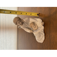 VTG LLADRO MY GUARDIAN ANGEL Glossy Porcelain Figurine #6961 W/BOX 5.5"H
