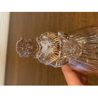 BEAUTIFUL VTG Imperial Glass Pink Iridescent Colonial Lady Glass Bell 6"H