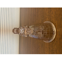 BEAUTIFUL VTG Imperial Glass Pink Iridescent Colonial Lady Glass Bell 6"H