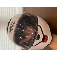 Shoei Neotec 3 Dot FMVSS No.218 Certified White Motorcycle Helmet