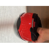 Schuberth C3 DOT ECE 22.05, SIZE 57, M, 7 1/8, Red Motorcycle Helmet GERMANY