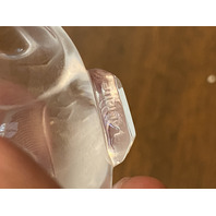 GORGEOUS SmallLALIQUE Crystal Frosted Clear Fish Paperweight 2"L FRANCE