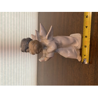 VTG LLADRO ANGELS GROUP Singing Trio Glossy Porcelain Figurine #4542 7"H SPAIN
