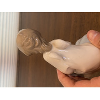 VTG LLADRO ANGEL WITH BABY Glossy Porcelain Figurine #4635 6.75"H SPAIN